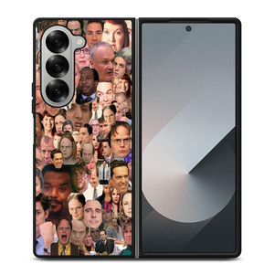 THE OFFICE COLLAGE Samsung Galaxy Z Fold 6 Case Cover THE OFFICE COLLAGE Samsung Galaxy Z Fold 6 Case Cover
