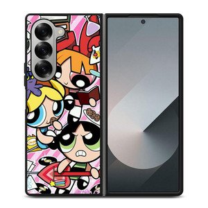 THE POWERPUFF GIRLS COLLAGE Samsung Galaxy Z Fold 6 Case Cover THE POWERPUFF GIRLS COLLAGE Samsung Galaxy Z Fold 6 Case Cover