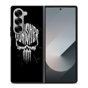 THE PUNISHER LOGO BULLETS Samsung Galaxy Z Fold 6 Case Cover THE PUNISHER LOGO BULLETS Samsung Galaxy Z Fold 6 Case Cover