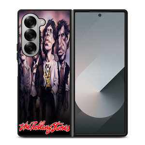 THE ROLLING STONES CARICATURE Samsung Galaxy Z Fold 6 Case Cover THE ROLLING STONES CARICATURE Samsung Galaxy Z Fold 6 Case Cover