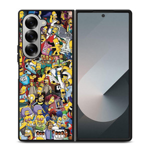 THE SIMPSONS ALL COLLAGE Samsung Galaxy Z Fold 6 Case Cover THE SIMPSONS ALL COLLAGE Samsung Galaxy Z Fold 6 Case Cover