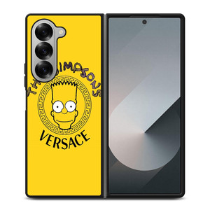 THE SIMPSONS X VERSACE Samsung Galaxy Z Fold 6 Case Cover THE SIMPSONS X VERSACE Samsung Galaxy Z Fold 6 Case Cover