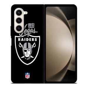 LAS VEGAS RAIDERS NFL LOGO Samsung Galaxy Z Fold 5 Case Cover