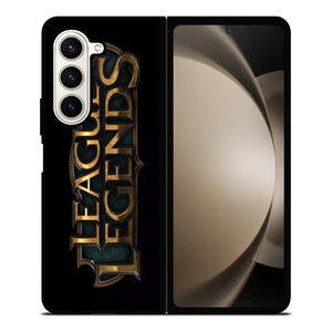 LEAGUE OF LEGENDS METAL LOGO Samsung Galaxy Z Fold 5 Case Cover