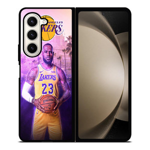 LEBRON JAMES LA LAKERS NBA Samsung Galaxy Z Fold 5 Case Cover