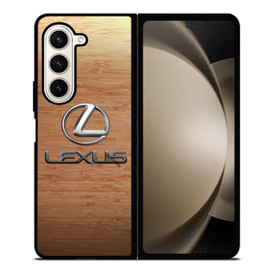 LEXUS WOODEN LOGO Samsung Galaxy Z Fold 5 Case Cover