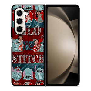 LILO AND STITCH ART COLLAGE Samsung Galaxy Z Fold 5 Case Cover LILO AND STITCH ART COLLAGE Samsung Galaxy Z Fold 5 Case Cover
