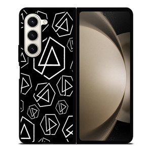 LINKIN PARK ROCK BAND LOGO PATTERN Samsung Galaxy Z Fold 5 Case Cover