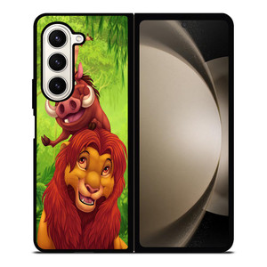 LION KING SIMBA AND FRIEND Samsung Galaxy Z Fold 5 Case Cover LION KING SIMBA AND FRIEND Samsung Galaxy Z Fold 5 Case Cover