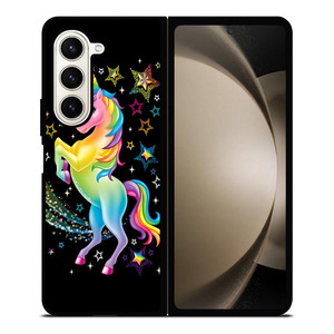 LISA FRANK NIGHT UNICORN Samsung Galaxy Z Fold 5 Case Cover LISA FRANK NIGHT UNICORN Samsung Galaxy Z Fold 5 Case Cover
