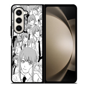MAKIMA CHAINSAW MAN COLLAGE Samsung Galaxy Z Fold 5 Case Cover MAKIMA CHAINSAW MAN COLLAGE Samsung Galaxy Z Fold 5 Case Cover