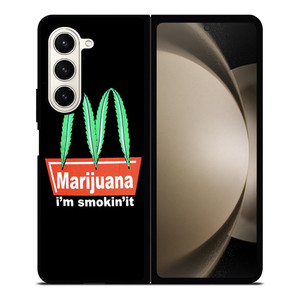 MARIJUANA X MCDONALD FUNNY Samsung Galaxy Z Fold 5 Case Cover