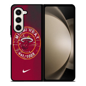 MIAMI HEAT NIKE BADGE Samsung Galaxy Z Fold 5 Case Cover MIAMI HEAT NIKE BADGE Samsung Galaxy Z Fold 5 Case Cover