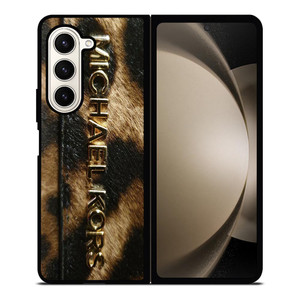 MICHAEL KORS LEOPARD LOGO Samsung Galaxy Z Fold 5 Case Cover