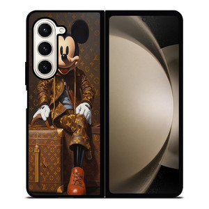 MICKEY LOUS VUITTON Samsung Galaxy Z Fold 5 Case Cover MICKEY LOUS VUITTON Samsung Galaxy Z Fold 5 Case Cover