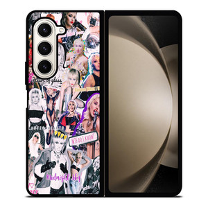 MILEY CYRUS COLLAGE Samsung Galaxy Z Fold 5 Case Cover