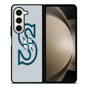 MLB SEATTLE MARINERS LOGO Samsung Galaxy Z Fold 5 Case Cover MLB SEATTLE MARINERS LOGO Samsung Galaxy Z Fold 5 Case Cover