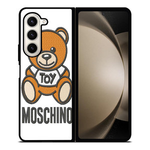 MOSCHINO TOY EMBROIDERED Samsung Galaxy Z Fold 5 Case Cover MOSCHINO TOY EMBROIDERED Samsung Galaxy Z Fold 5 Case Cover