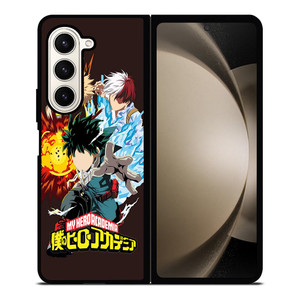 MY HERO ACADEMIA DEKU TODOROKI AND BAKUGOU Samsung Galaxy Z Fold 5 Case Cover MY HERO ACADEMIA DEKU TODOROKI AND BAKUGOU Samsung Galaxy Z Fold 5 Case Cover