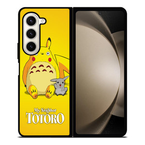 MY NEIGHBOR TOTORO X PIKACHU POKEMON Samsung Galaxy Z Fold 5 Case Cover MY NEIGHBOR TOTORO X PIKACHU POKEMON Samsung Galaxy Z Fold 5 Case Cover