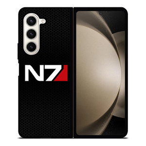 N7 MASS EFFECT METAL LOGO Samsung Galaxy Z Fold 5 Case Cover