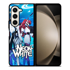 NEON WHITE GAMES Samsung Galaxy Z Fold 5 Case Cover