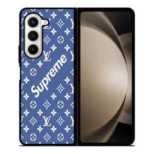 NEW SUPREME BLUE PATTERN Samsung Galaxy Z Fold 5 Case Cover NEW SUPREME BLUE PATTERN Samsung Galaxy Z Fold 5 Case Cover