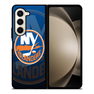 NEW YORK ISLANDER NHL TEAM 2 Samsung Galaxy Z Fold 5 Case Cover NEW YORK ISLANDER NHL TEAM 2 Samsung Galaxy Z Fold 5 Case Cover