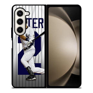 NEW YORK YANKEES DEREK JETER MLB Samsung Galaxy Z Fold 5 Case Cover