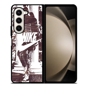 NIKE STREET URBAN BLACK WHITE Samsung Galaxy Z Fold 5 Case Cover NIKE STREET URBAN BLACK WHITE Samsung Galaxy Z Fold 5 Case Cover