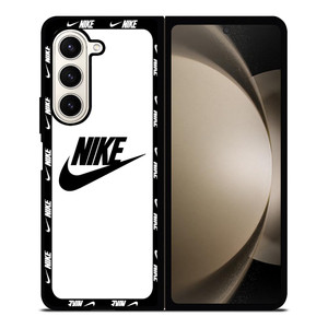 NIKE SWOOSH ROUND WHITE Samsung Galaxy Z Fold 5 Case Cover NIKE SWOOSH ROUND WHITE Samsung Galaxy Z Fold 5 Case Cover