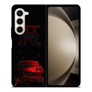 NISSAN GTR RED LOGO Samsung Galaxy Z Fold 5 Case Cover NISSAN GTR RED LOGO Samsung Galaxy Z Fold 5 Case Cover
