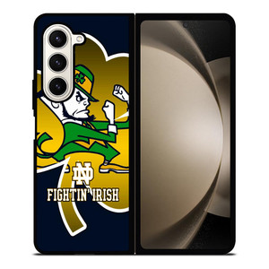 NOTRE DAME FIGHTING IRISH Samsung Galaxy Z Fold 5 Case Cover NOTRE DAME FIGHTING IRISH Samsung Galaxy Z Fold 5 Case Cover