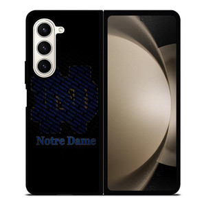 NOTRE DAME IRISH LOGO PATTERN Samsung Galaxy Z Fold 5 Case Cover NOTRE DAME IRISH LOGO PATTERN Samsung Galaxy Z Fold 5 Case Cover