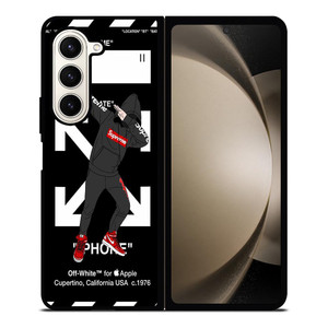 OFF WHITE DAB SUPREME Samsung Galaxy Z Fold 5 Case Cover OFF WHITE DAB SUPREME Samsung Galaxy Z Fold 5 Case Cover