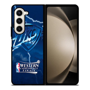 OKLAHOMA CITY THUNDER BASKETBALL Samsung Galaxy Z Fold 5 Case Cover OKLAHOMA CITY THUNDER BASKETBALL Samsung Galaxy Z Fold 5 Case Cover