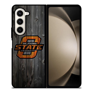 OKLAHOMA STATE UNIVERSITY WOODEN LOGO Samsung Galaxy Z Fold 5 Case Cover OKLAHOMA STATE UNIVERSITY WOODEN LOGO Samsung Galaxy Z Fold 5 Case Cover