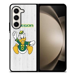 OREGON DUCKS WOODEN LOGO Samsung Galaxy Z Fold 5 Case Cover OREGON DUCKS WOODEN LOGO Samsung Galaxy Z Fold 5 Case Cover