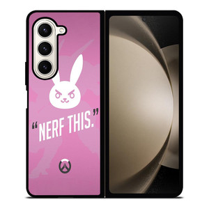 OVERWATCH D.VA NERF THIS Samsung Galaxy Z Fold 5 Case Cover OVERWATCH D.VA NERF THIS Samsung Galaxy Z Fold 5 Case Cover
