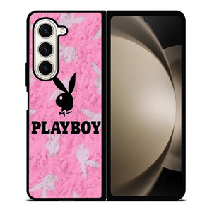 PLAYBOY PINK LOGO Samsung Galaxy Z Fold 5 Case Cover PLAYBOY PINK LOGO Samsung Galaxy Z Fold 5 Case Cover