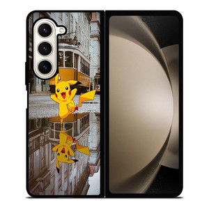 POKEMON TRAIN RETRO Samsung Galaxy Z Fold 5 Case Cover POKEMON TRAIN RETRO Samsung Galaxy Z Fold 5 Case Cover
