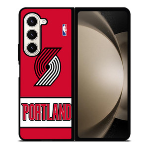 PORTLAND BLAZERS NIKE NBA Samsung Galaxy Z Fold 5 Case Cover PORTLAND BLAZERS NIKE NBA Samsung Galaxy Z Fold 5 Case Cover