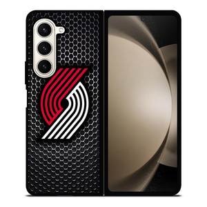 PORTLAND TRAIL BLAZERS SYMBOL METAL Samsung Galaxy Z Fold 5 Case Cover PORTLAND TRAIL BLAZERS SYMBOL METAL Samsung Galaxy Z Fold 5 Case Cover