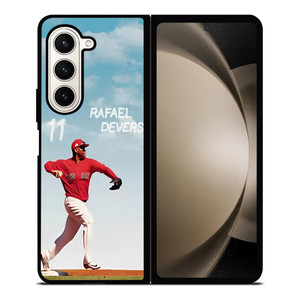 RAFAEL DEVERS BOSTON RED SOX 2 Samsung Galaxy Z Fold 5 Case Cover RAFAEL DEVERS BOSTON RED SOX 2 Samsung Galaxy Z Fold 5 Case Cover