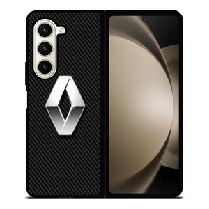 RENAULT CAR LOGO CARBON Samsung Galaxy Z Fold 5 Case Cover RENAULT CAR LOGO CARBON Samsung Galaxy Z Fold 5 Case Cover