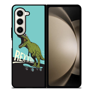 REX N ROLL TOY STORY Samsung Galaxy Z Fold 5 Case Cover REX N ROLL TOY STORY Samsung Galaxy Z Fold 5 Case Cover