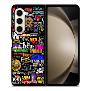 ROCK BAND COLLAGE Samsung Galaxy Z Fold 5 Case Cover ROCK BAND COLLAGE Samsung Galaxy Z Fold 5 Case Cover