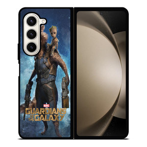 ROCKET RACCOON AND BABY GROOT Samsung Galaxy Z Fold 5 Case Cover ROCKET RACCOON AND BABY GROOT Samsung Galaxy Z Fold 5 Case Cover
