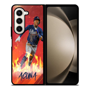 RONALD ACUNA JR ATLANTA BRAVES BASEBALL MLB Samsung Galaxy Z Fold 5 Case Cover RONALD ACUNA JR ATLANTA BRAVES BASEBALL MLB Samsung Galaxy Z Fold 5 Case Cover