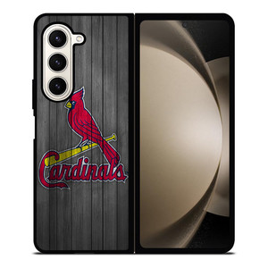 SAINT LOUIS CARDINALS WOODEN ICON Samsung Galaxy Z Fold 5 Case Cover SAINT LOUIS CARDINALS WOODEN ICON Samsung Galaxy Z Fold 5 Case Cover